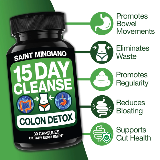 15 Day Cleanse benefits for digestive health and regularity support