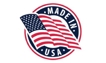 Quality seal showing product manufactured in the United States